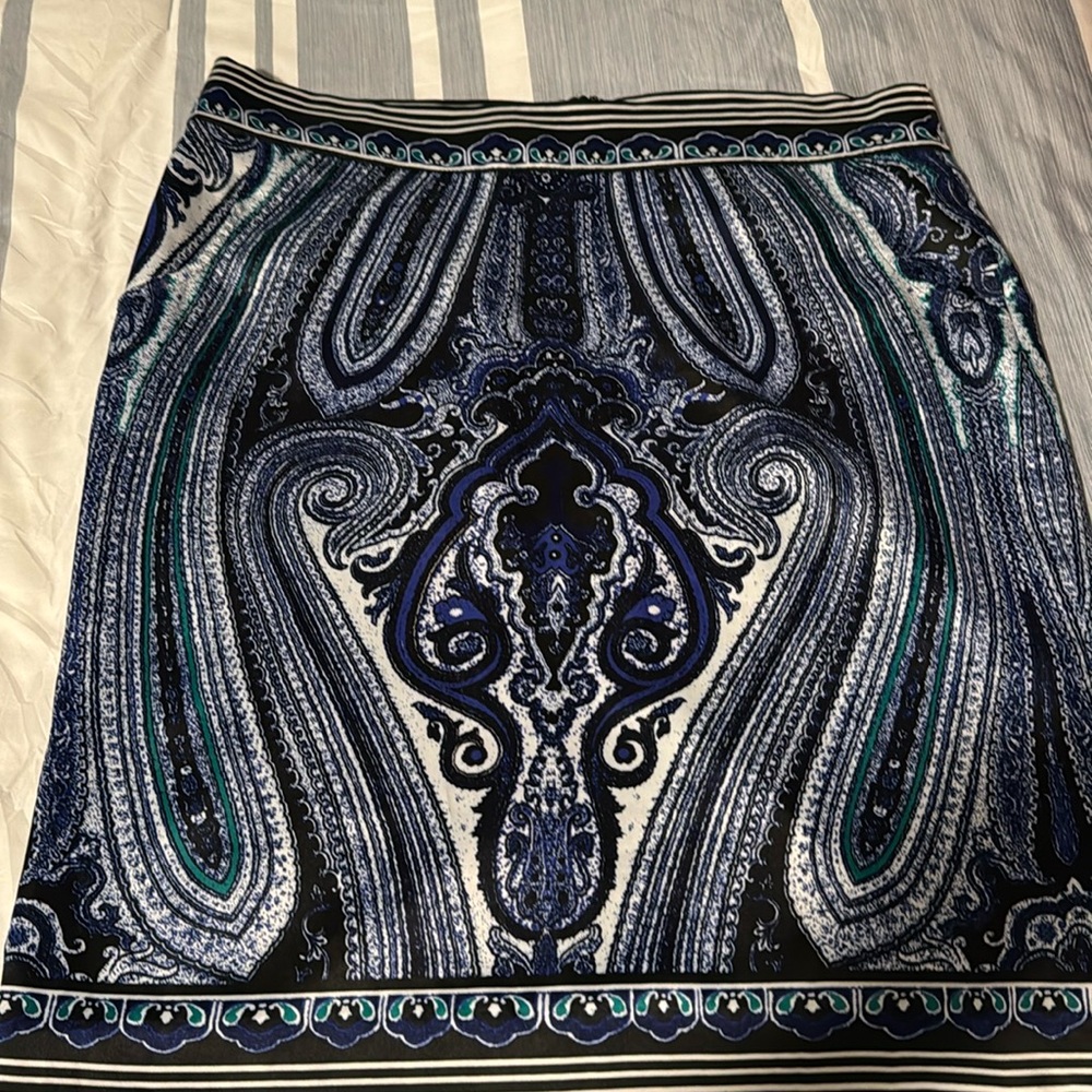 INC silk-like Skirt Size 12